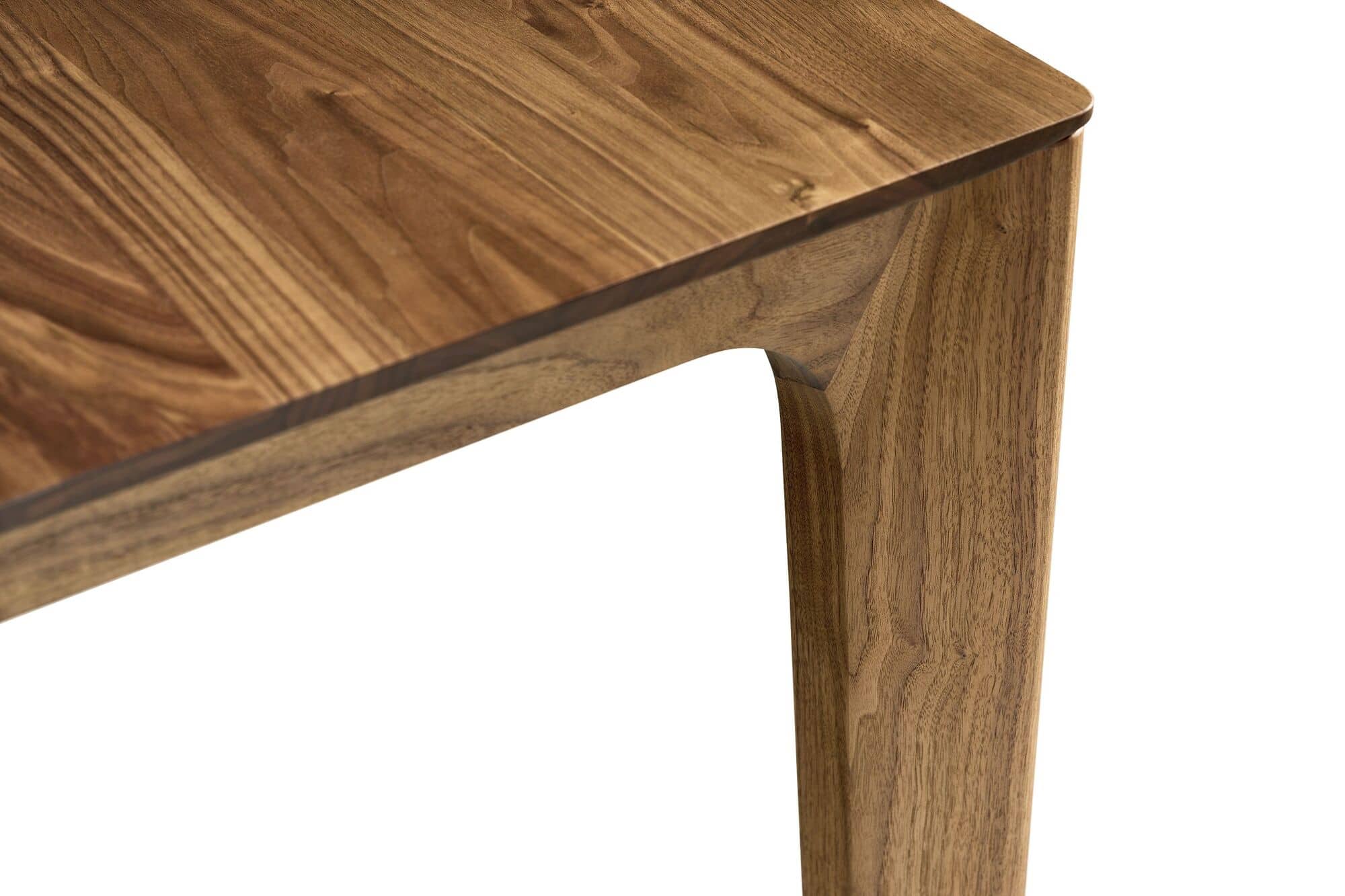 Detailfoto Holztisch Heerlen längs Detailfoto Holztisch Heerlen längs
