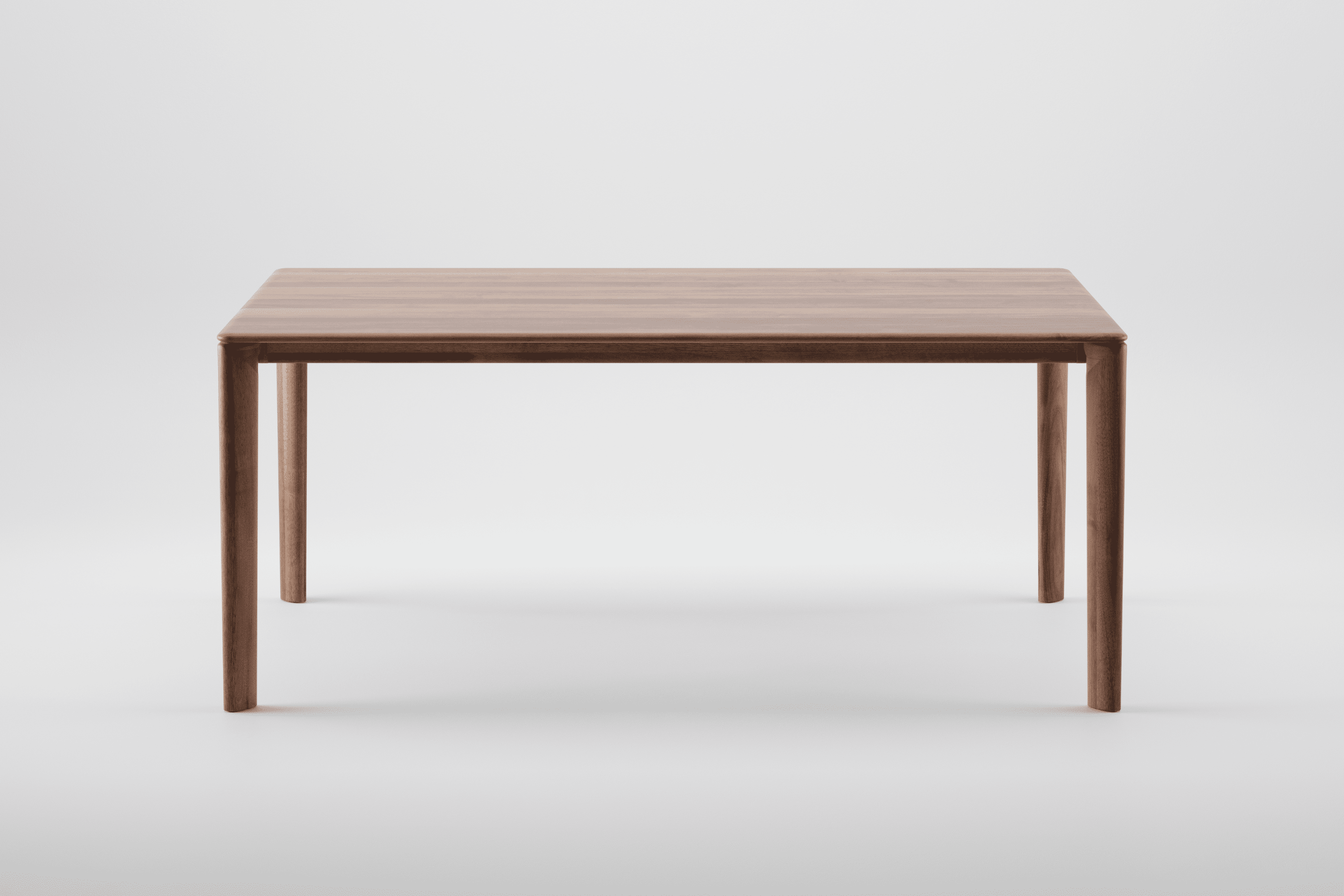 Massivholztisch Design mit abgerundeter Tischkante - Neva