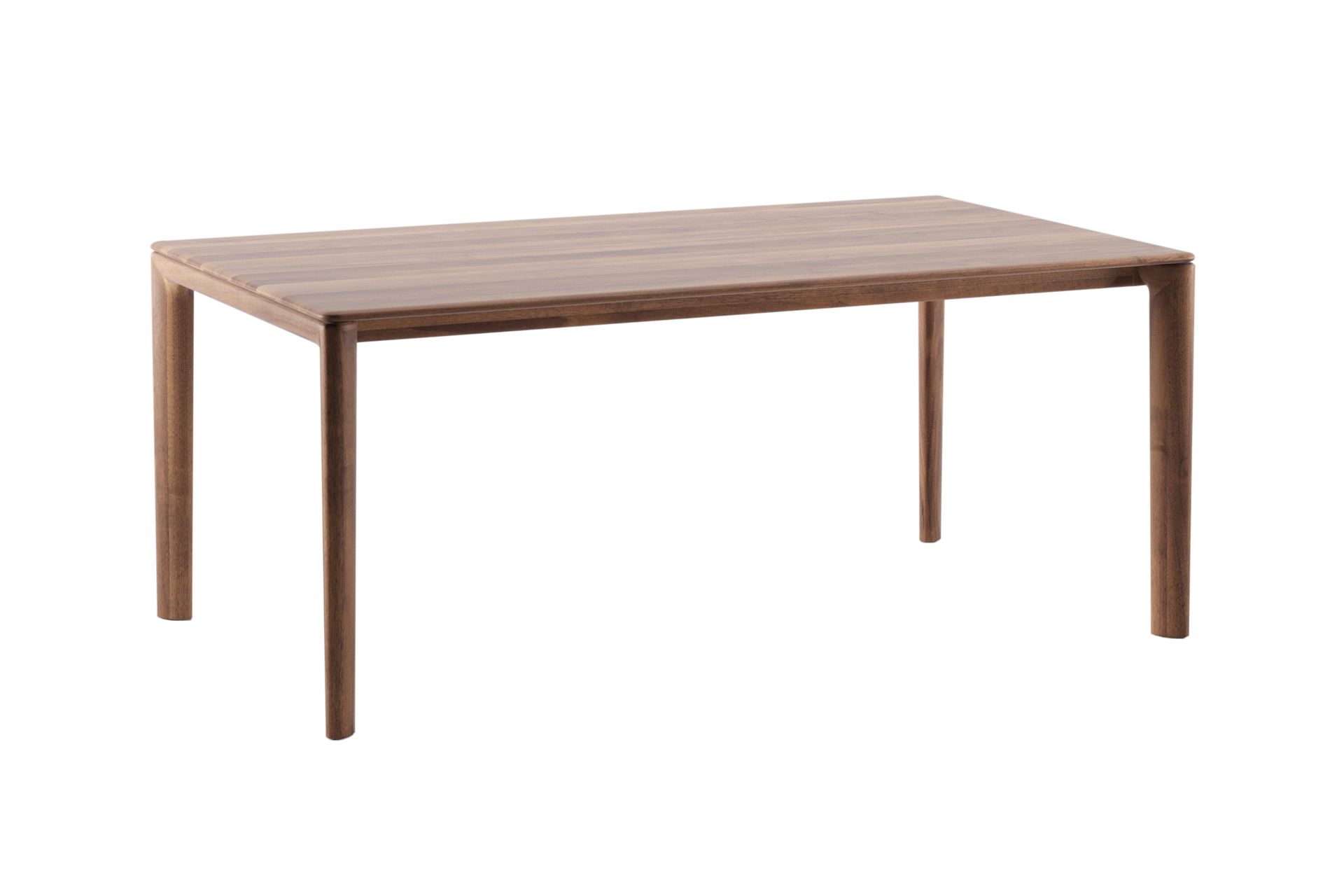 Holztisch Design mit abgerundeter Tischkante - Neva