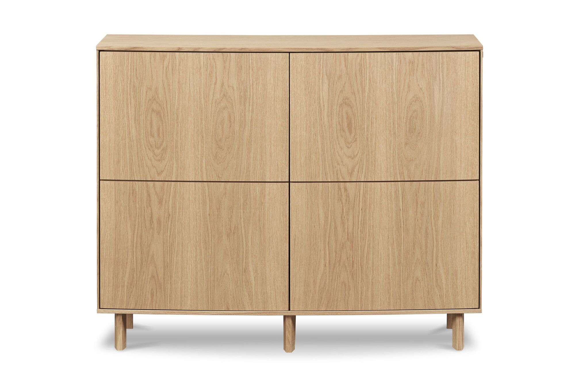 Sideboard Eiche 2 türig in Eiche natur geölt - Sideboard Farum 2