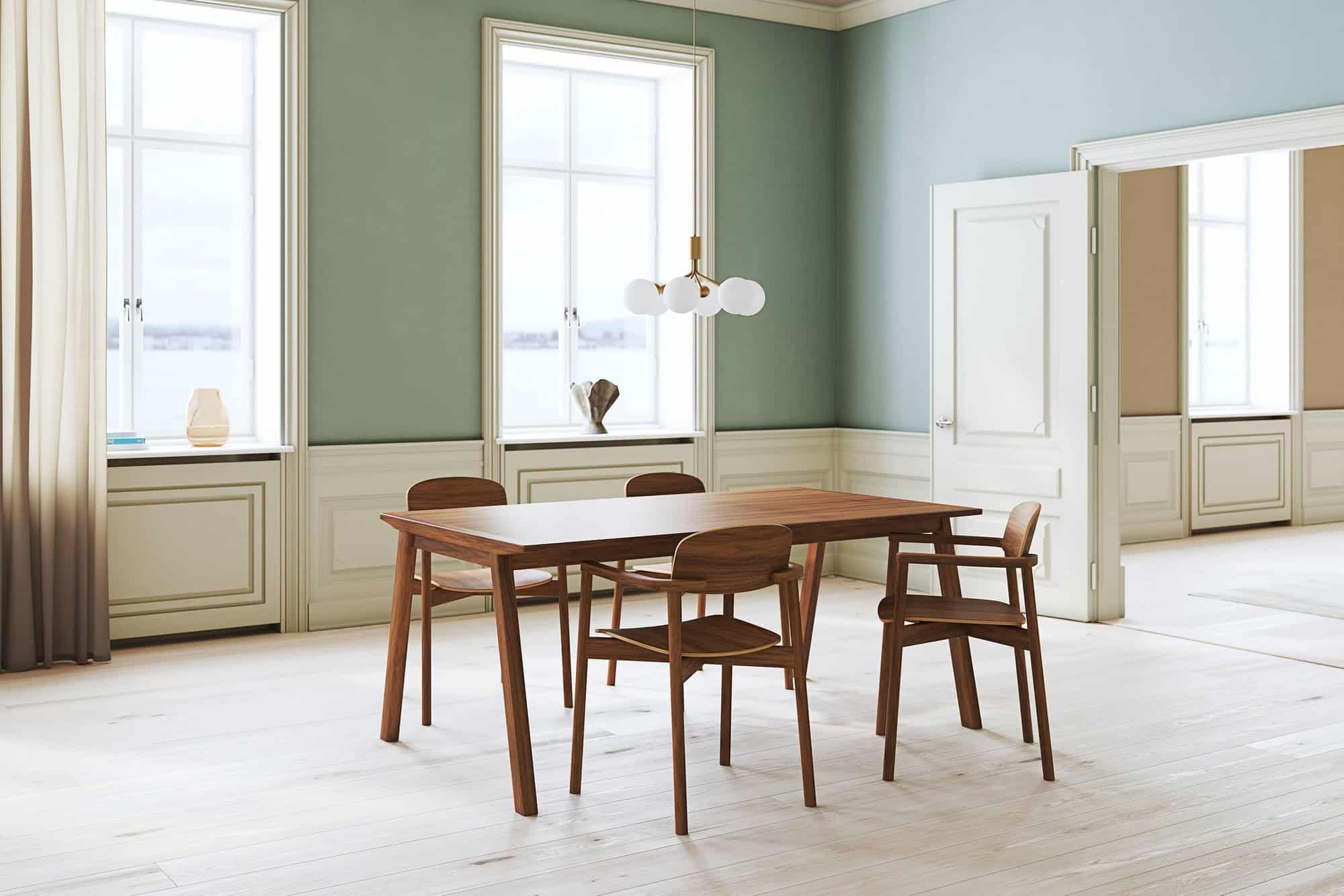 Hasle Holzstuhl mit Armlehnen