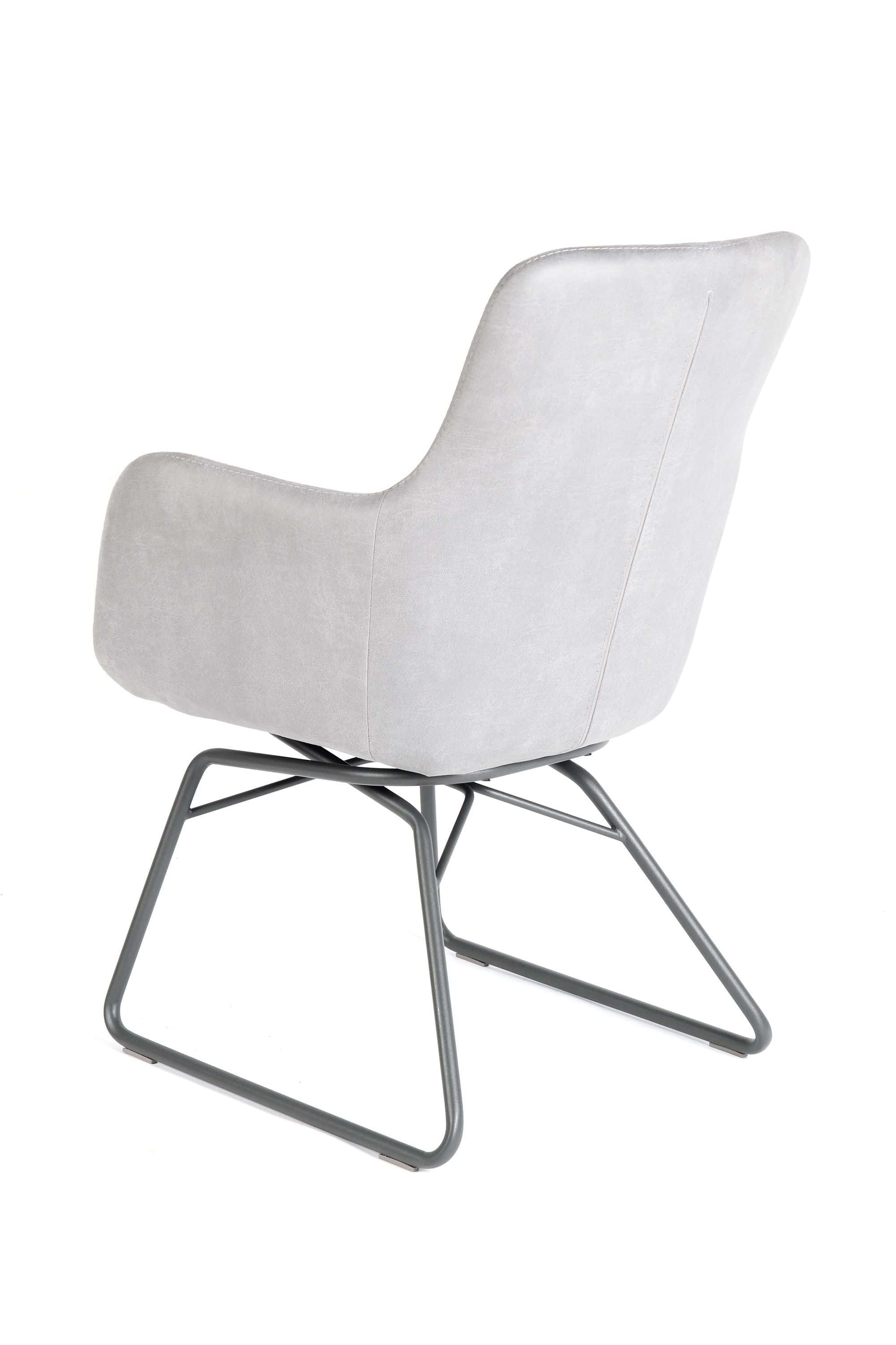 Esstischsessel Leder Kufe - Sessel Gendt Kufe