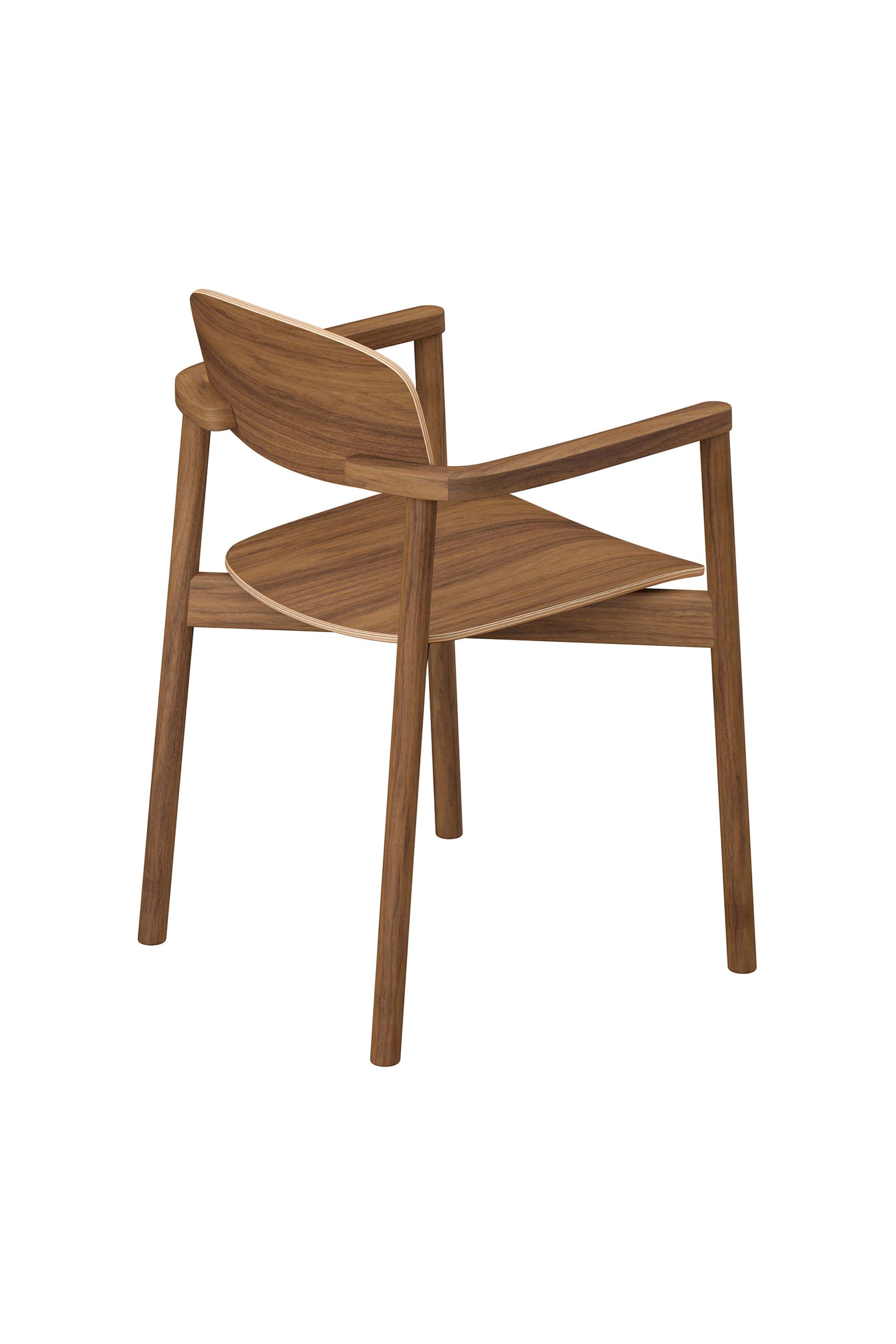 Hasle Holzstuhl mit Armlehnen